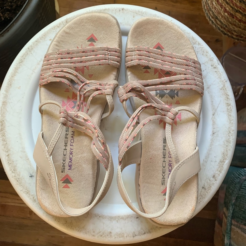 Sketchers Memory Foam Sandals - image 1